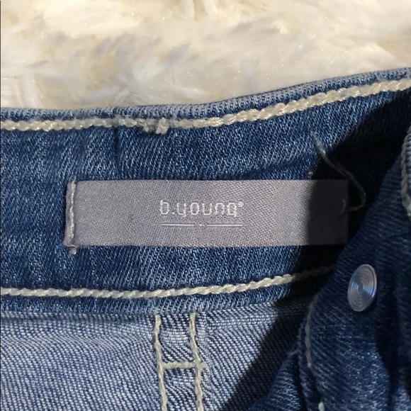 Denim Button Up Mini Skirt - Picture 3 of 5